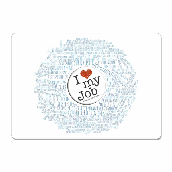 I love my Job Postkarte